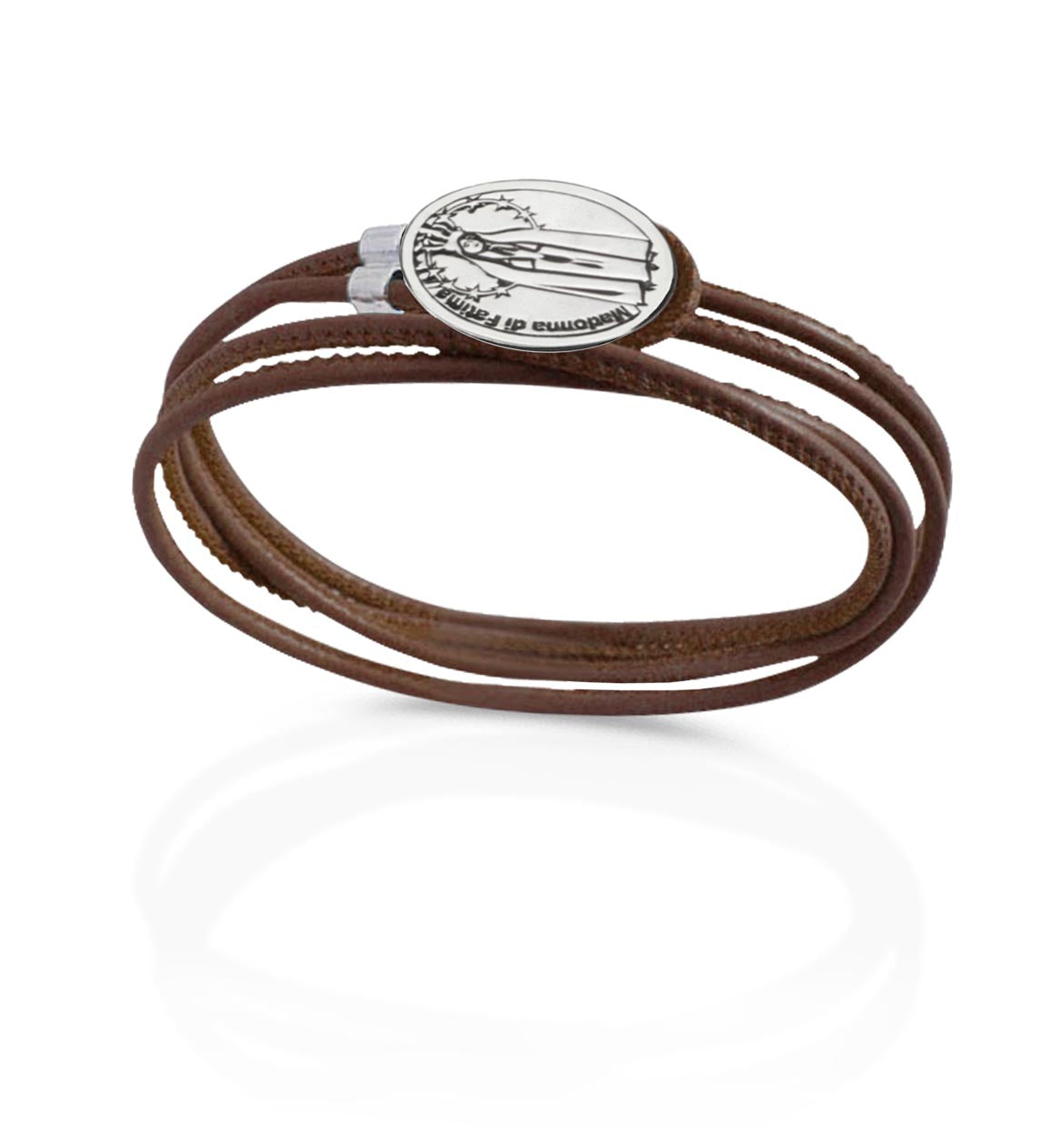 BDF - Madonna di Fatima (pelle marrone)