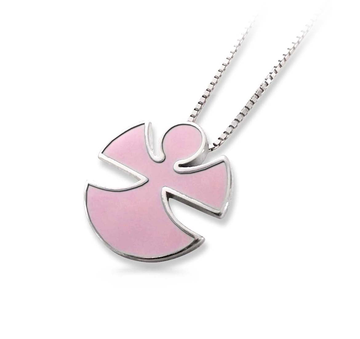 ANGELO LEO-Pendente Bombè rosa