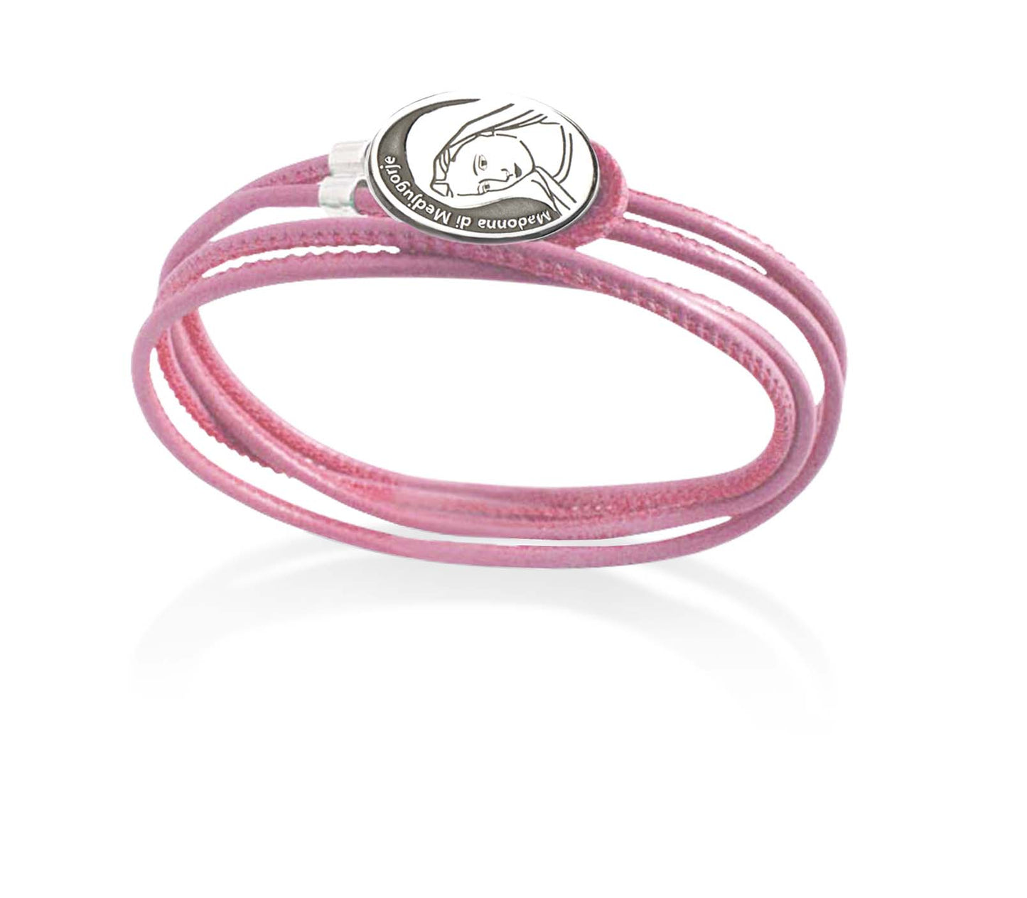 BDF - Madonna di Medjugorje (pelle rosa)