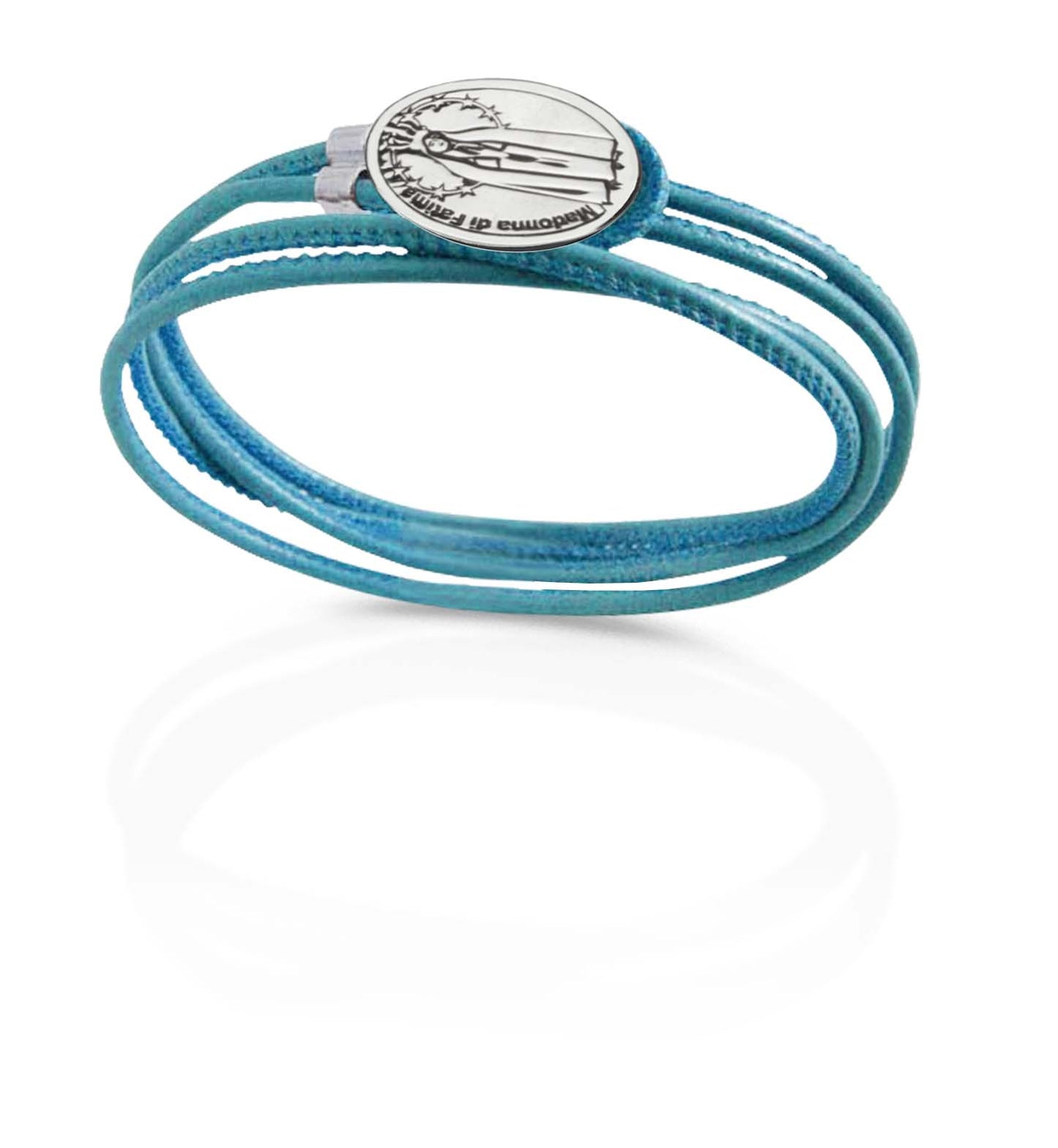 BDF - Madonna di Fatima (pelle turchese)